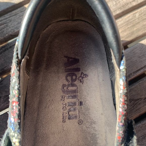 Alegria Belle Cathedral Multi color Professional mary janes size 37 - Picture 5 of 9